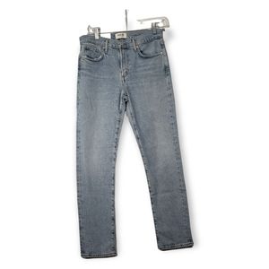 AGOLDE  Toni Mid Rise Slim Straight Jeans Daylight NWT Size 27